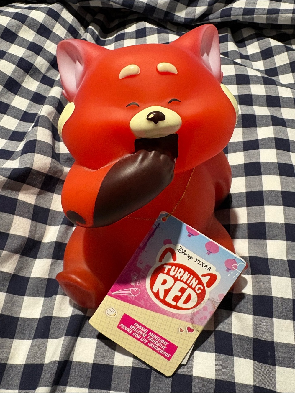 Disney Turning Red Red Panda Figure - Red with Brown Accents